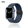 RPD Magnos Magnet Armband Nylon Geflochten für Apple Watch 44/45/46/49mm - Mitternacht