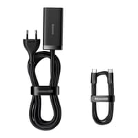 Baseus - GaN3 Pro - Desktop fast charger 2U+2C, 100W EU, Black (CCGP000101) – Bild 7