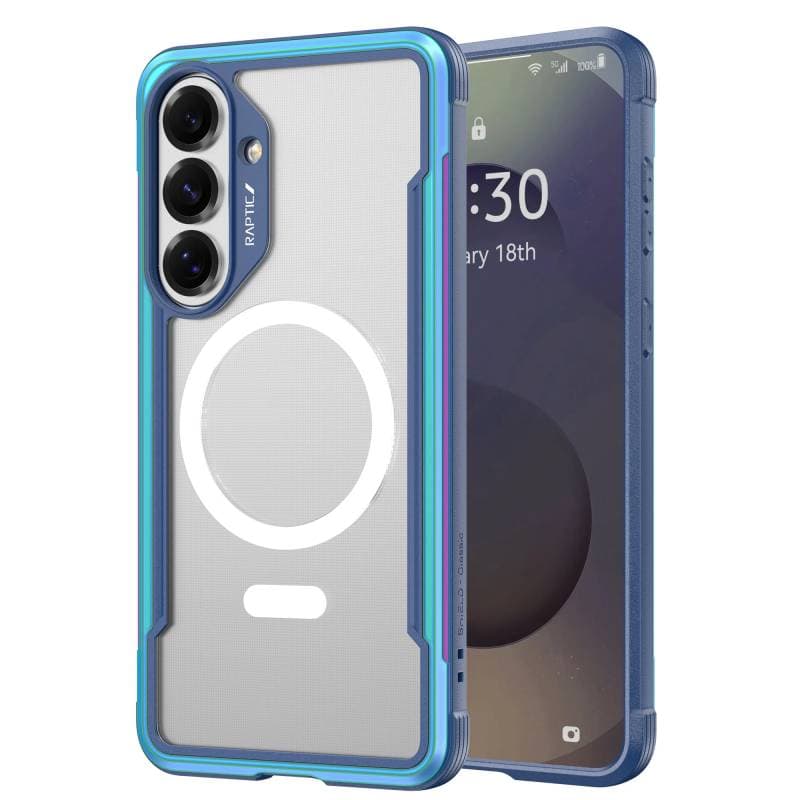 Samsung Galaxy S26 - Raptic Defense SHIELD mit Magsafe-Funktion, iridescent