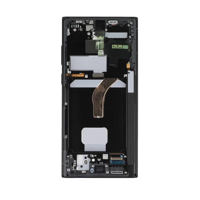 Samsung Galaxy S22 Ultra S908B LCD phantom black, new, original