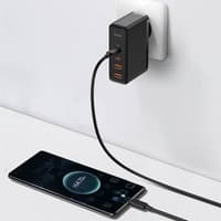 Baseus - GaN2 Pro - Fast charger 2C+2U, 100W EU, Black (CCGAN2P-L01) – Bild 7