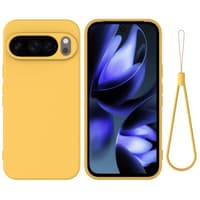 Google Pixel 10 Pro XL - Silikon Schutzhülle, Gelb – Bild 1