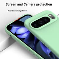 Google Pixel 10 / 10 Pro - Silikon Schutzhülle, grün – Bild 6