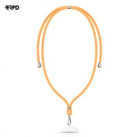 RPD Handykette Universal Nylon Necklace - Robuste Einlegekarte - für alle Smartphones, Orange – Bild 1