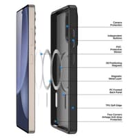 Samsung Galaxy S25 Ultra - Dux Ducis Yind Series with Magsafe in black – Bild 4