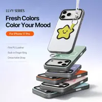 iPhone 17 Pro - Dux Ducis - Série Luvy, édition Love (étoile jaune), blanc – Bild 4