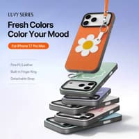 iPhone 17 Pro Max - Dux Ducis - Luvy Series, Love Edition, orange – Bild 4