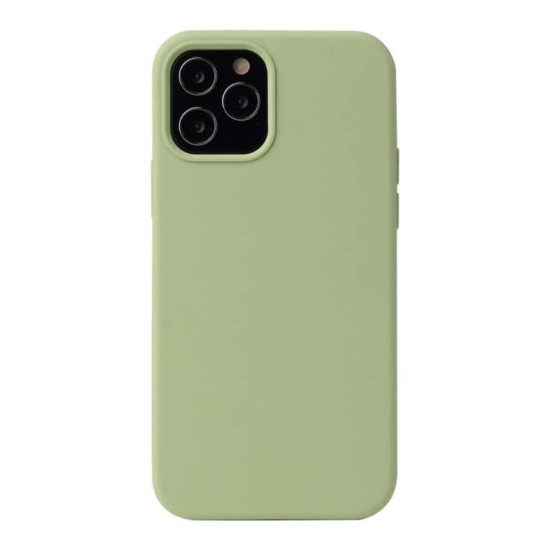iPhone 11 Pro Max - Silicone Case hellgrün (MS-Style)