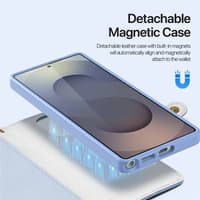 Samsung Galaxy S26 Ultra - Étui Dux Ducis Lawa Premium bleu clair – Bild 5
