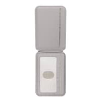 Serie iPhone 12/13/14/15/16 . Dux Ducis Supporto magnetico per portafoglio in pelle con MagSafe, grigio – Bild 5