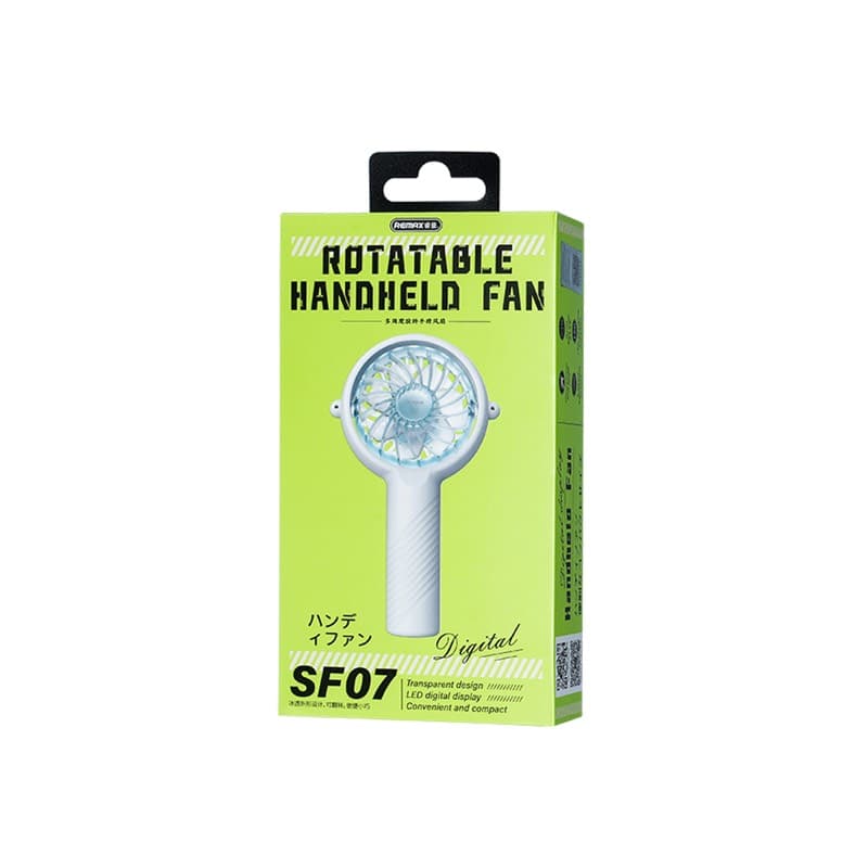 REMAX - RS-SF07 Hand fan, white – 2