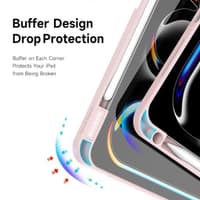 iPad Pro 11 (2020/2021/2022) - Serie Dux Ducis Magi, custodia flip stand-up, rosa – Bild 8