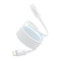 Baseus - PicoGo Series - Magnetic fast charging cable USB-C to USB-C, 240W 1m, moon white (P10376800211-00) – Bild 9
