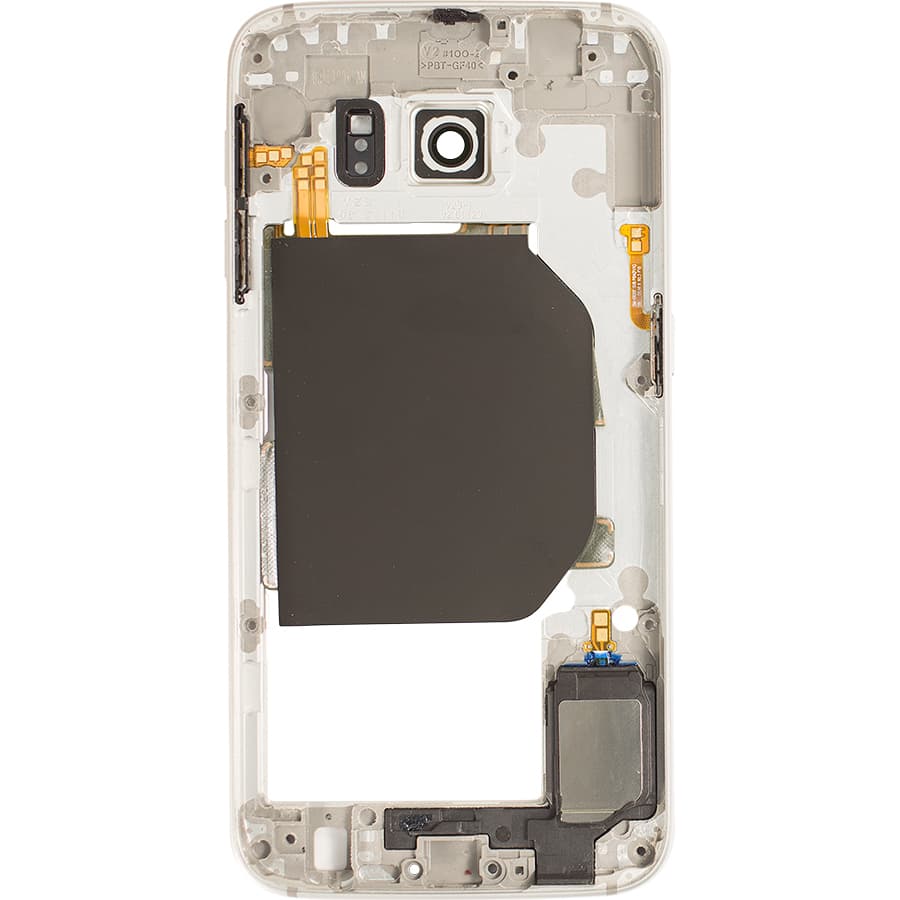 Samsung Galaxy S6 Middleframe weiss, neu, original
