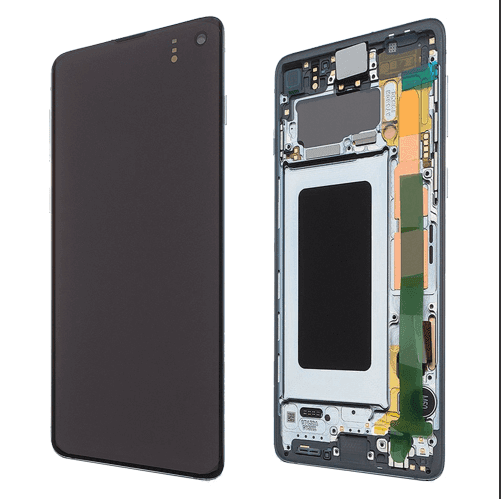 Samsung Galaxy S10 Frontglas / LCD SM-G973F blau, neu, renewed
