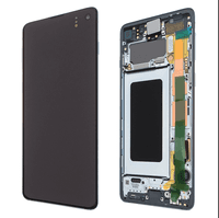 Samsung Galaxy S10 Frontglas / LCD SM-G973F blau, neu, renewed – Bild 1