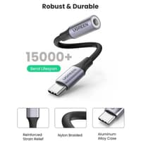 Ugreen – USB-C auf 3.5 mm DAC Kopfhöreradapter (AV161 / 80154), grau/schwarz – Bild 6