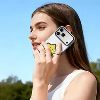 iPhone 17 Pro - Dux Ducis - Série Luvy, édition Love (étoile jaune), blanc – Bild 11