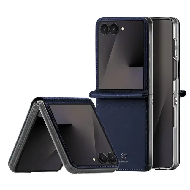 Galaxy Z Flip8 - Dux Ducis Bril Series Dunkelblau