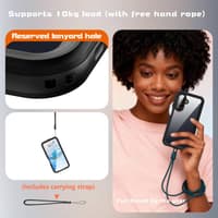 Samsung Galaxy A27 - Redpepper IP68 SAM Series Waterproof Outdoor Case, Black – Bild 6
