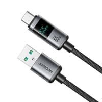 Joyroom Digital Display Fast Charging Cable (S-A16Pro) Type-A to Type-C, 1.2m, Black – Bild 7