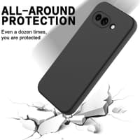 Google Pixel 9 Pro - Silikon Schutzhülle, schwarz – Bild 3