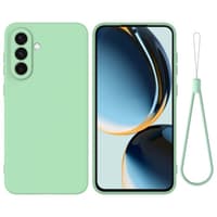 Samsung Galaxy A26 - Custodia protettiva in silicone, verde – Bild 1