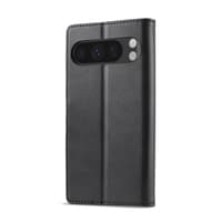 Google Pixel 8 - LC.IMEEKE Wallet Etui mit 3 Kartenfächern & Magnetverschluss, Schwarz – Bild 2