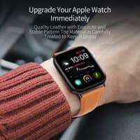 Apple Watch - DUX Business Strap (42mm/44mm/45mm/46mm(10.Gen)/49mm), Braun – Bild 8