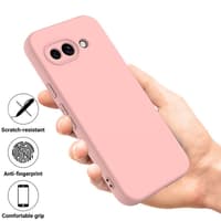 Google Pixel 9a- Silikonhülle pink – Bild 3