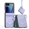 Galaxy Z Flip8 - Dux Ducis - Série Luvy Shell, édition Love (coquillage), violet