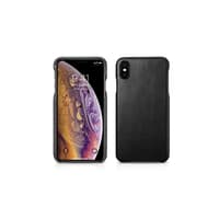 iPhone X/XS iCarer cover posteriore in vera pelle nera (RIX23) – Bild 2