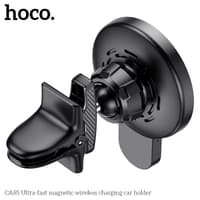 Hoco CA85 Ultra-fast magnetic wireless charging car holder, black – Bild 6