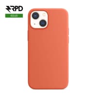 iPhone 13 Pro Max - Silicone Case orange, solid – Bild 1