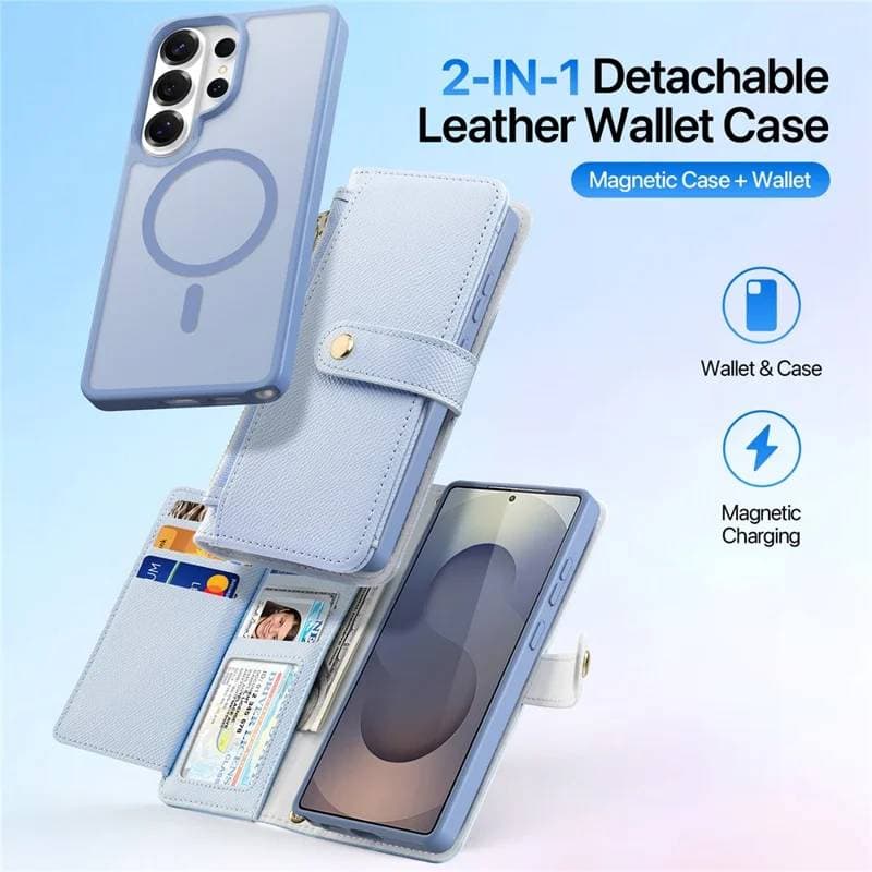 Samsung Galaxy S26 Ultra - Dux Ducis Lawa Premium Case, Light Blue – 3