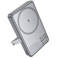Hoco - Q36A Sunlight PD20W banque de puissance à aspiration magnétique + support, 10000mAh, gris foncé – Bild 2