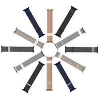Apple Watch - DUX Milanese Version Strap - 42mm/44mm/45mm/46mm(10.Gen)/49mm, Black – Bild 2