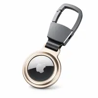 AirTag Schlüsselanhänger - RPD Metall Case, magnetischer Verschluss, Gold – Bild 1