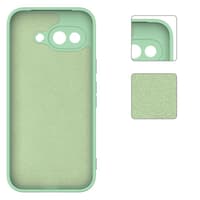 Google Pixel 9a - Custodia protettiva in silicone, verde – Bild 2