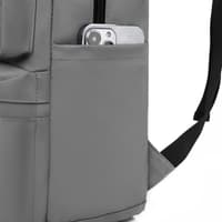 Okade S9903 - Laptop backpack 13-15.6" with USB & trolley strap, water-repellent, black – Bild 8
