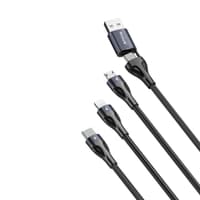 Rixus - Cavo di ricarica rapida 5 in 1 (RXUC23) - Nero – Bild 1