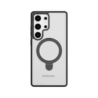 Samsung Galaxy S25 Ultra - Custodia Raptic Clear Air Stand (magnetica), nero – Bild 2