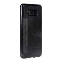 Samsung Galaxy S8 - Pierre Cardin Karte Leder schwarz (PCL-P11) – Bild 1