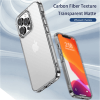 iPhone 13 Pro - Acryl Carbon-Style Hülle schwarz – Bild 7