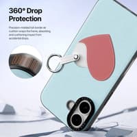 iPhone 17 - Dux Ducis Luvy Series, Love Edition, Sky Blue – Bild 9
