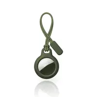 Porte-clés AirTag - RPD Coque rigide avec dragonne, Vert olive – Bild 1