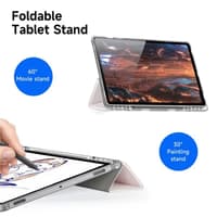 Samsung Galaxy Tab S9 FE Plus / S9 Plus / S10 Plus - Dux Ducis Unid Series, aufstellbares Flip-Etui, Pink – Bild 2