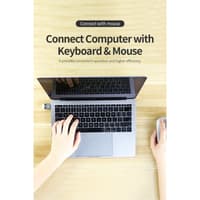 Rock - RCB0770 CA03 USB-A to Type-C 3.0 adapter, black – Bild 5