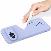 Google Pixel 9 - Purple silicone case – Bild 5