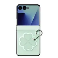 Galaxy Z Flip8 - Dux Ducis - Série Luvy Clover, édition Love (trèfle à quatre feuilles), vert – Bild 2